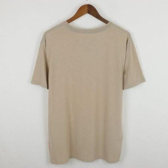 Eddie Bauer First Ascent Men's Extra Large Tan Gray Crewneck Short Sleeve Tee - Picture 3 of 7